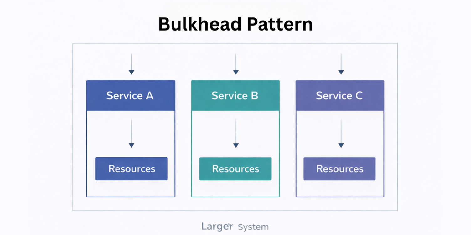 a snapshot of Bulkhead pattern